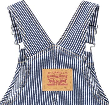 Railroad Stripe Overalls