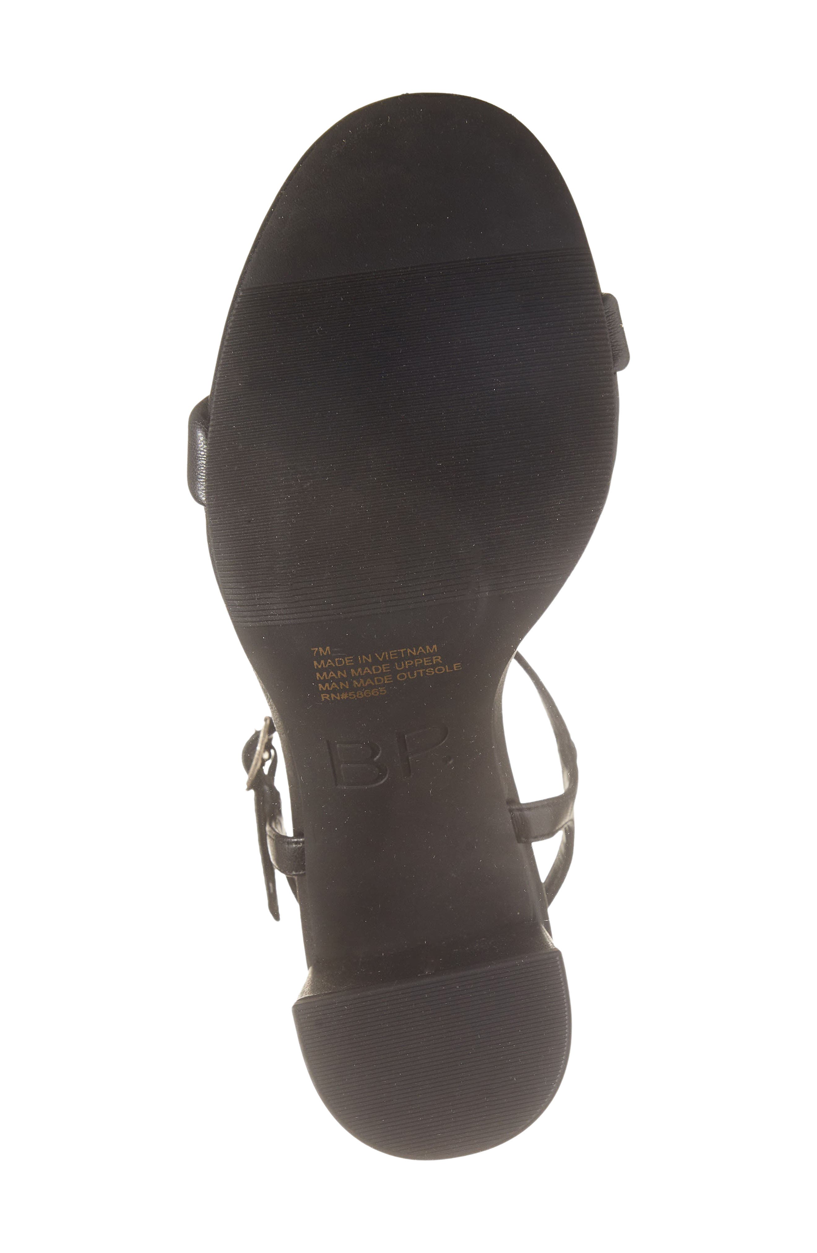 BP. Lexy Sandal, Alternate, color, Black