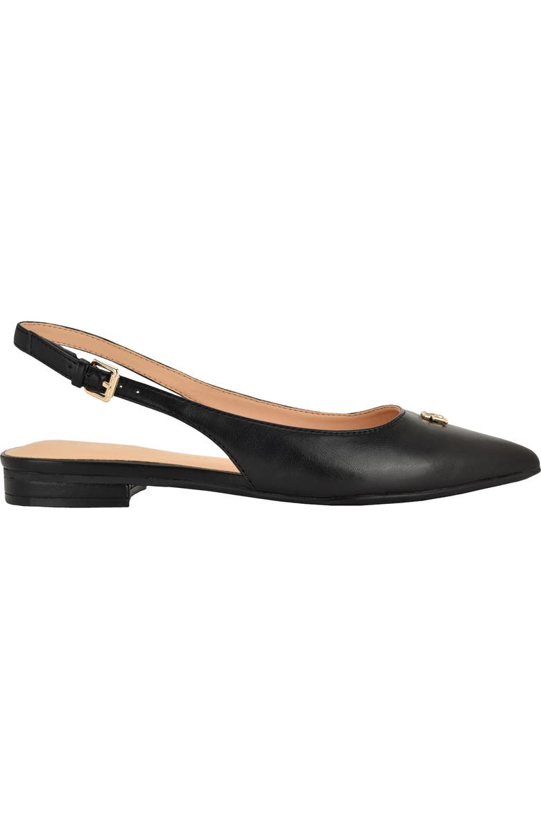 Tommy Hilfiger Velina Slingback Pointed Toe Flat, Alternate, color,