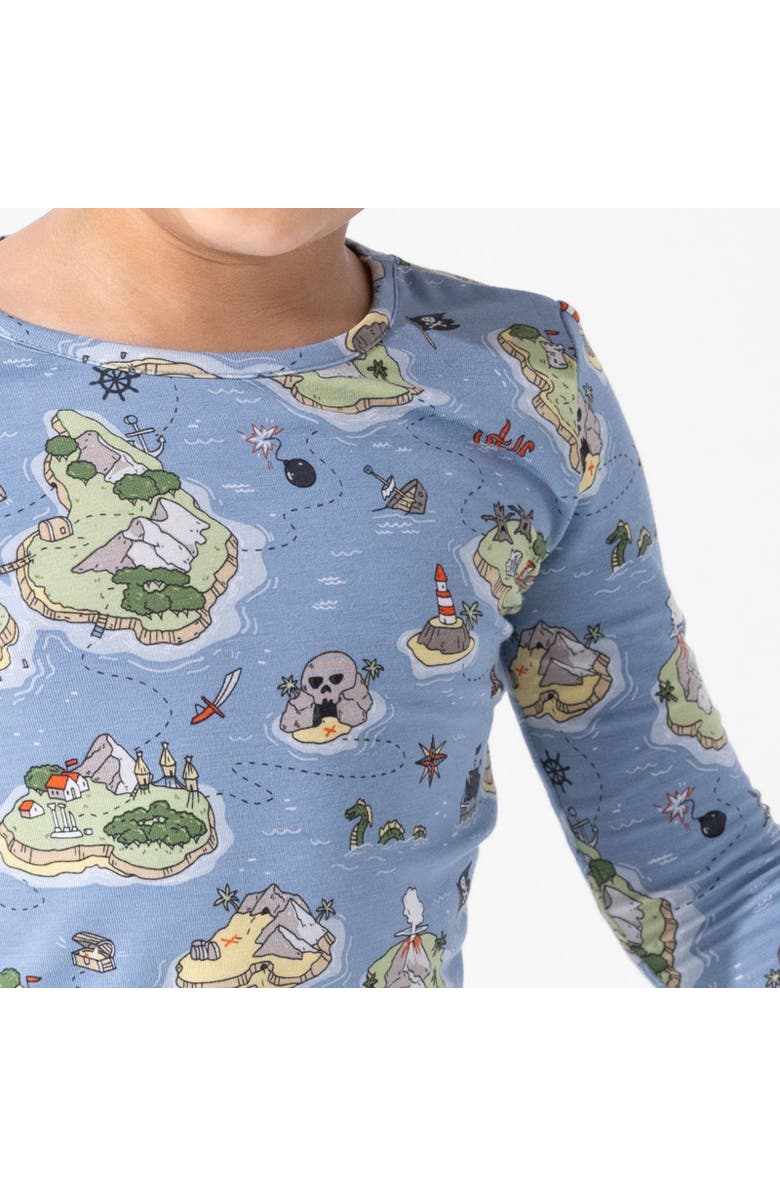 Bellabu Bear Kids' Pirate Cove Set of 2 Piece Pajamas, Alternate, color, Pirate Cove