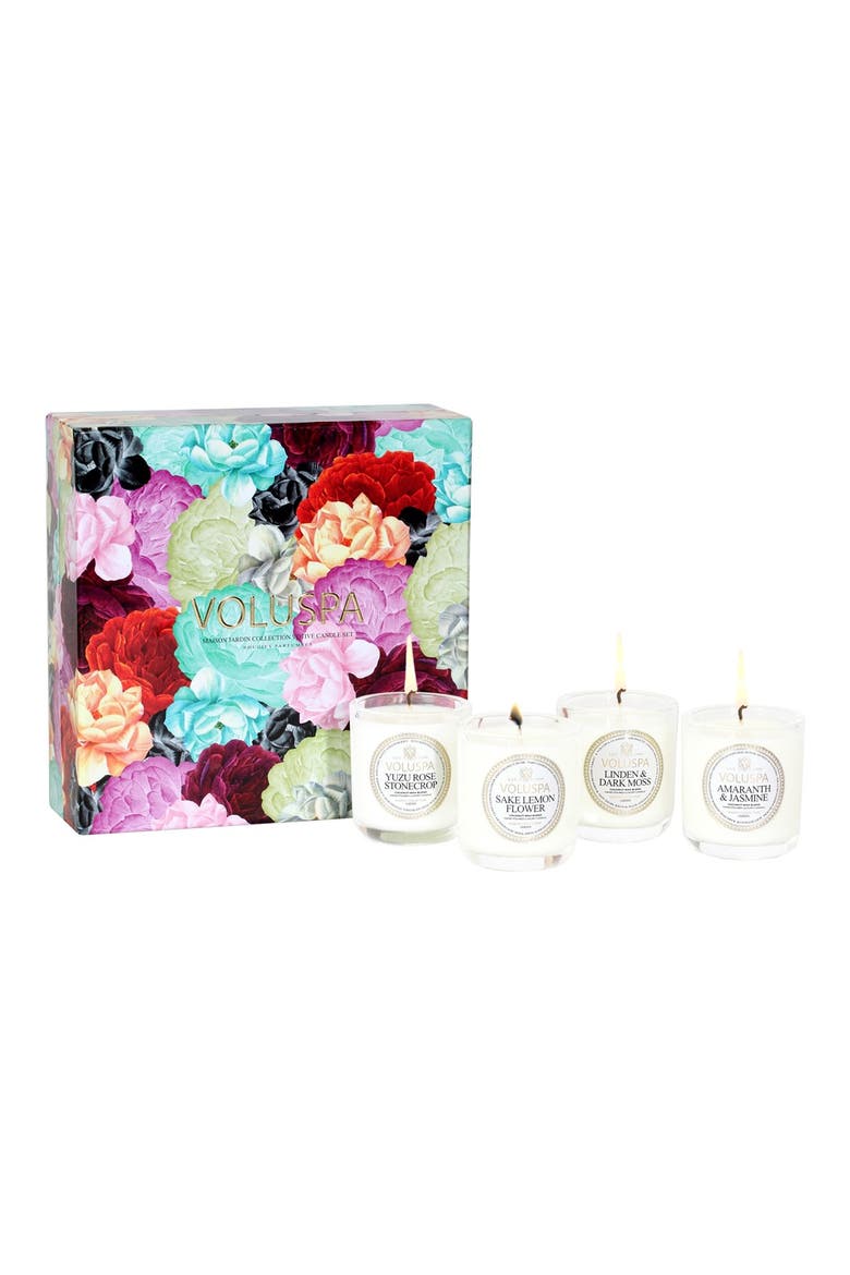'Maison Jardin' Votive Candle Set, Main, color, NO COLOR