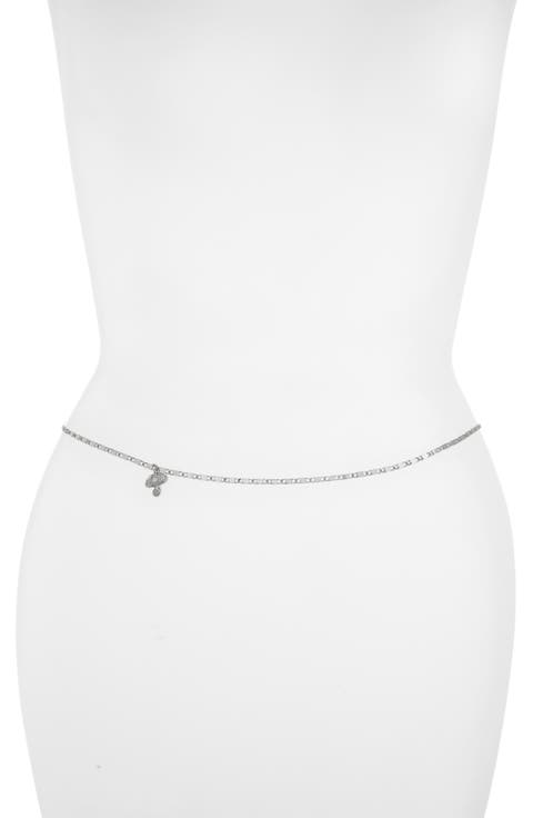 Mushroom Charm Belly Chain