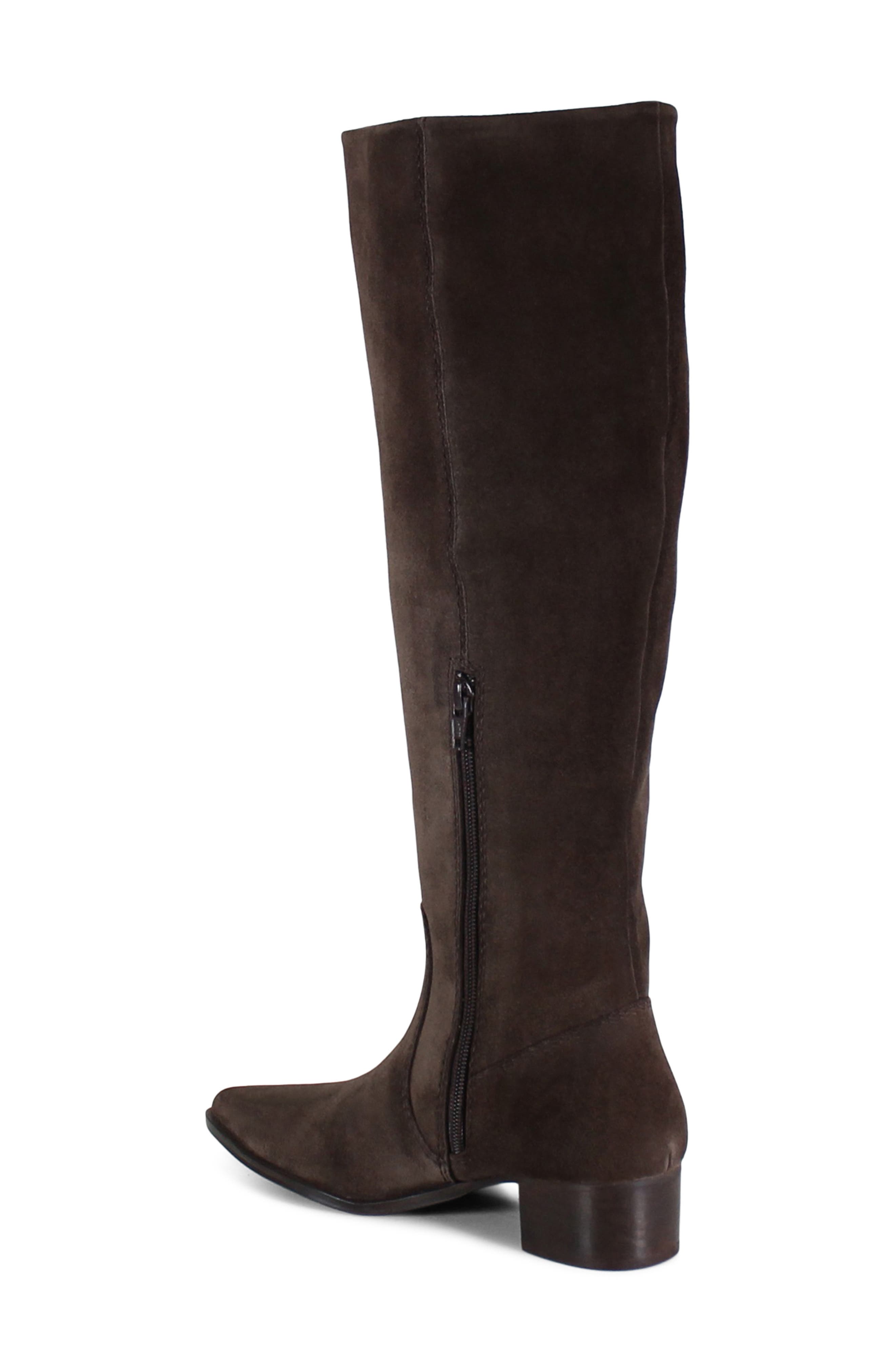 Dig Ital Knee High Boot, Alternate, color, DARK BROWN