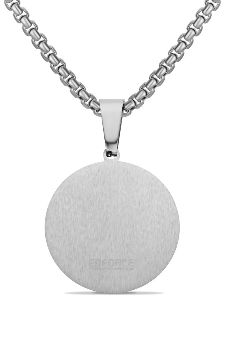 EDFORCE Guardian Angel Necklace, Alternate, color, Silver