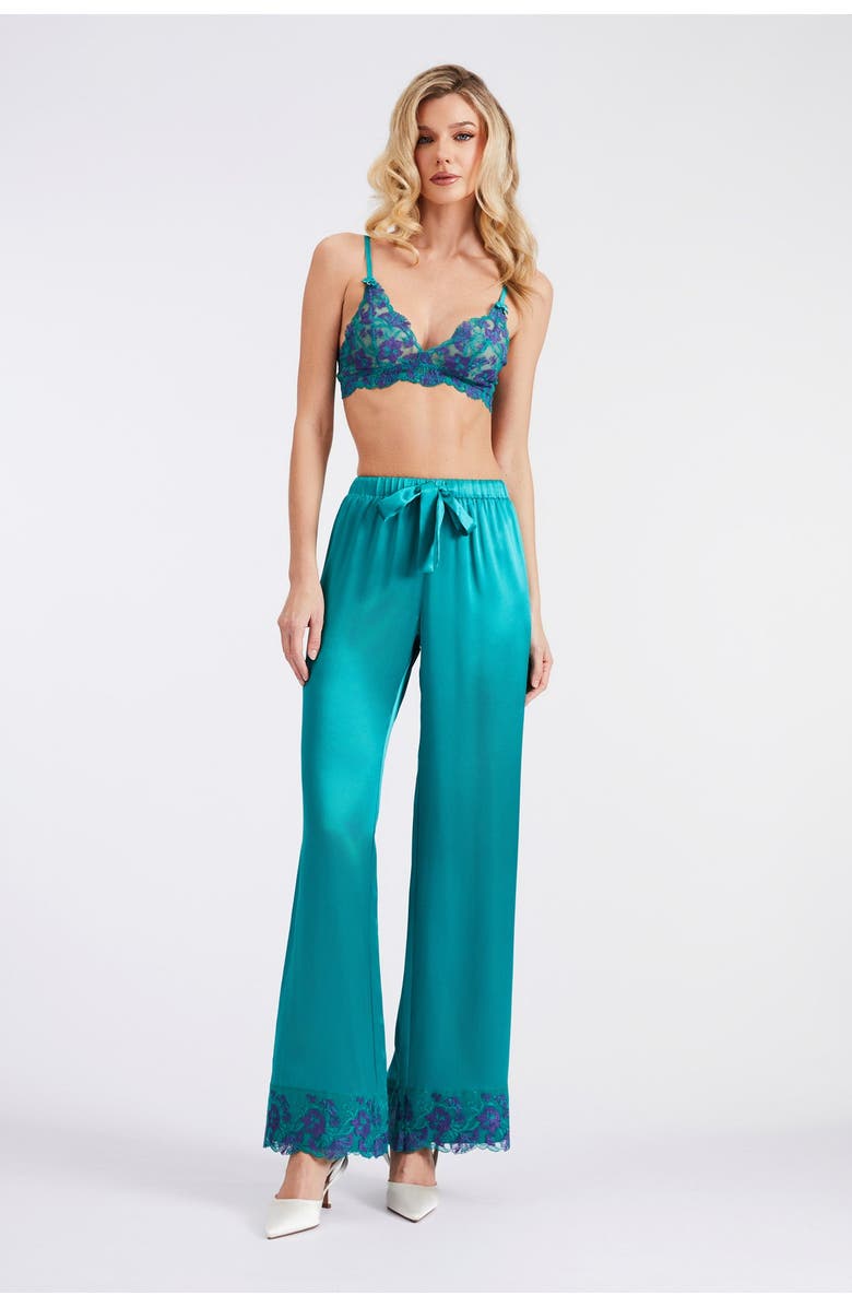 Scarlett Gasque The Marilyn Pant, Alternate, color, Teal