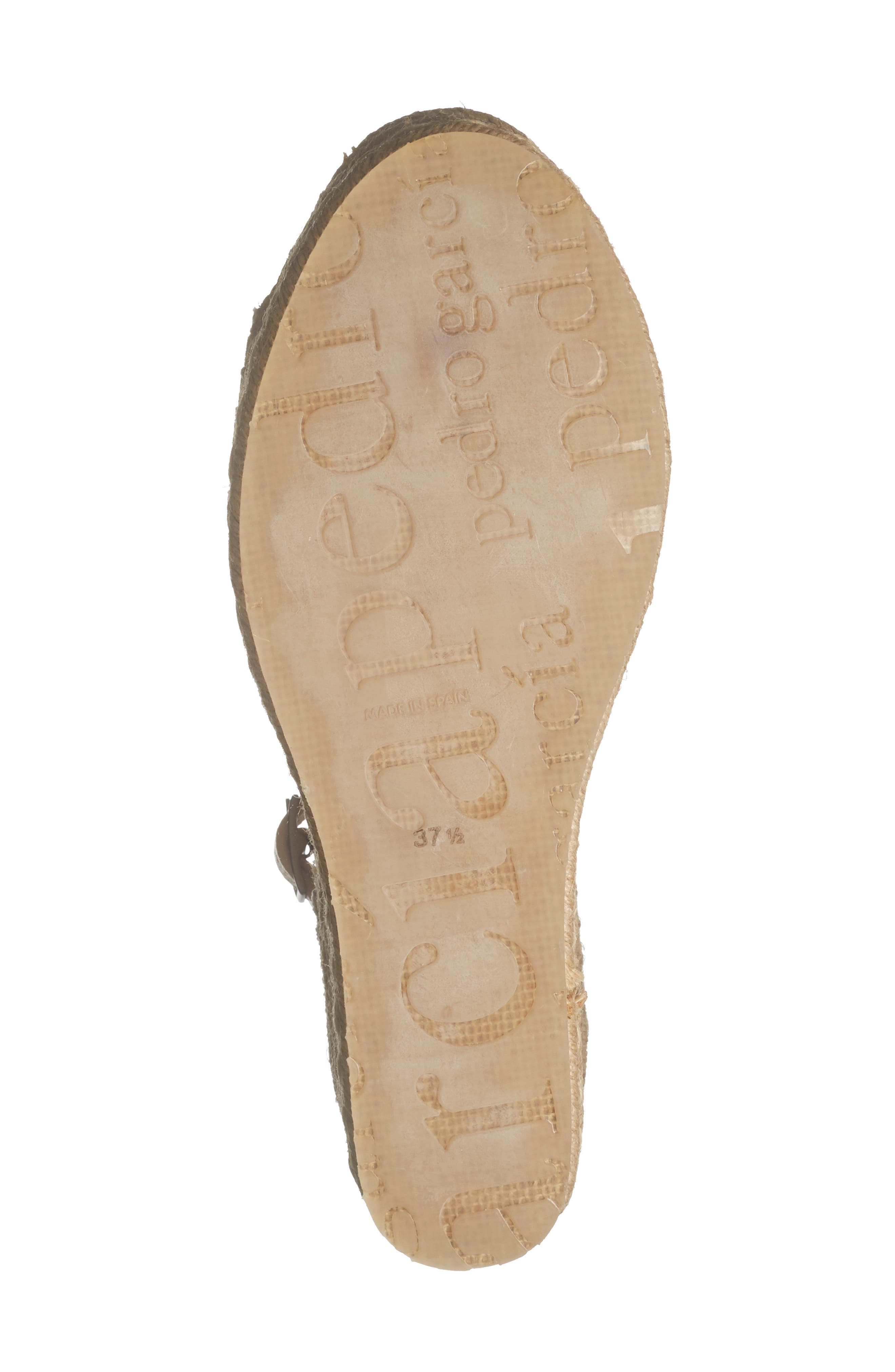 Pedro Garcia Omaira Wedge Sandal, Alternate, color, Meringue