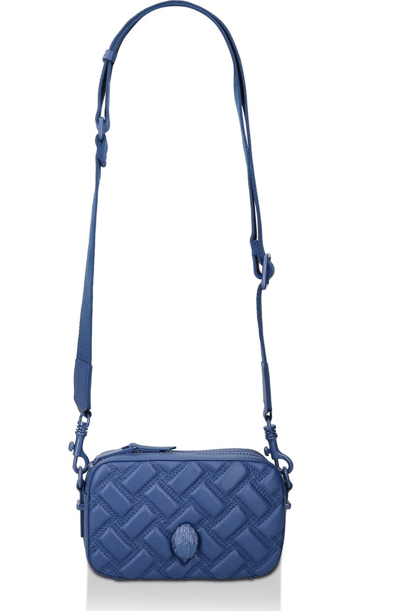 Kurt Geiger London Small Kensington Drench Quilted Leather Camera Bag, Main, color,