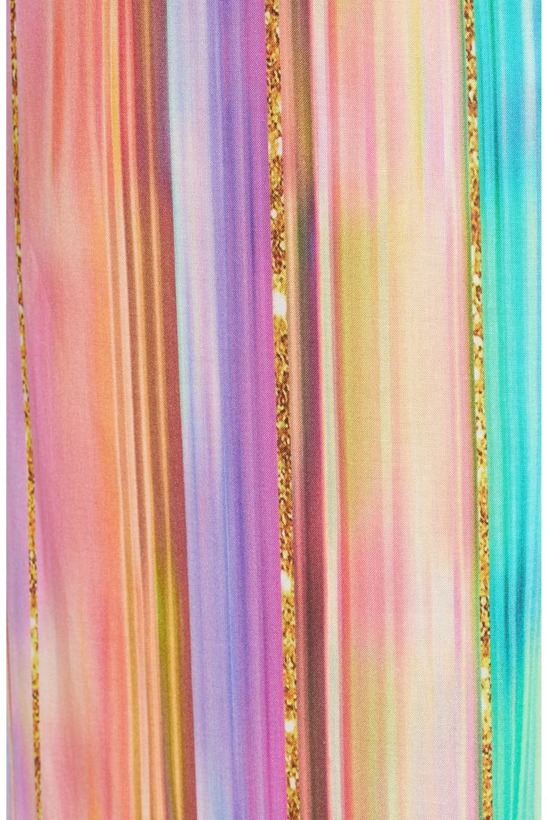 Heat Waves Cover-Up Wrap, Alternate, color, CORAL MULTI