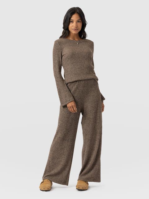 Victory Rib Wide Leg Pant