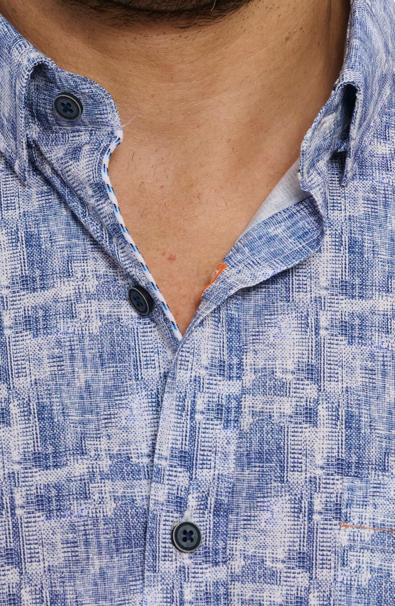 Robert Graham Chastin Abstract Print Button-Up Shirt, Alternate, color,