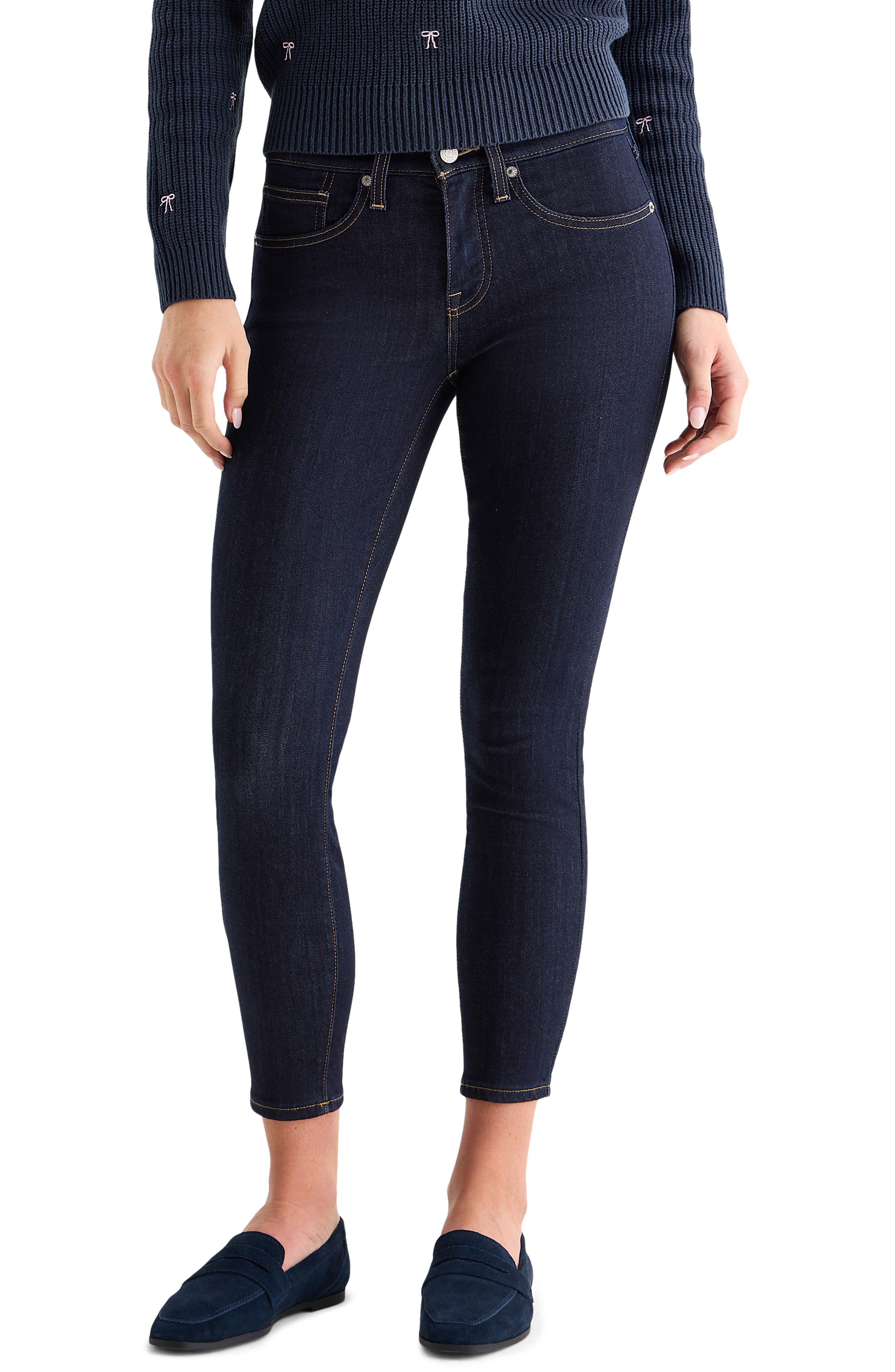 Lucky Brand Ava Mid Rise Skinny Jeans