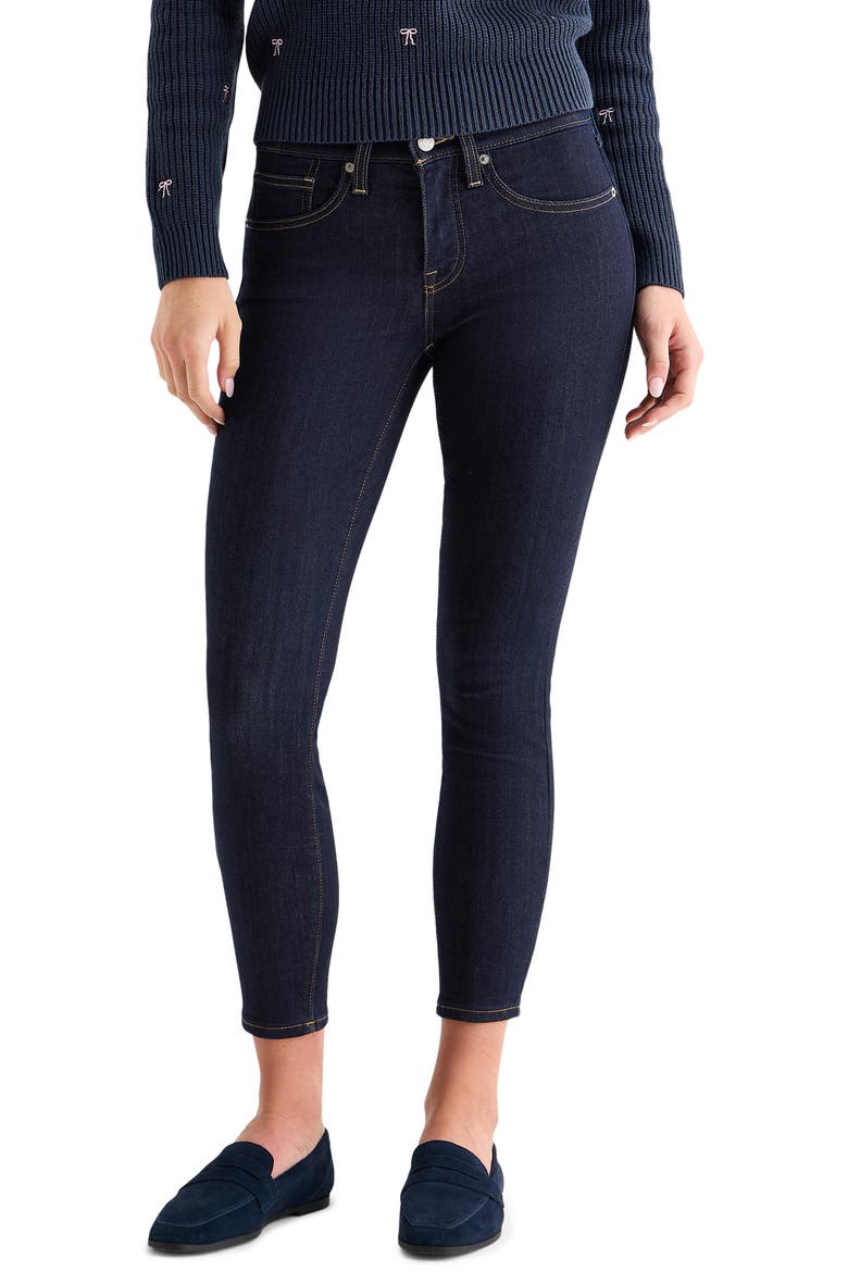 Ava Mid Rise Skinny Jeans, Main, color, FARLIN HIGHLANDS