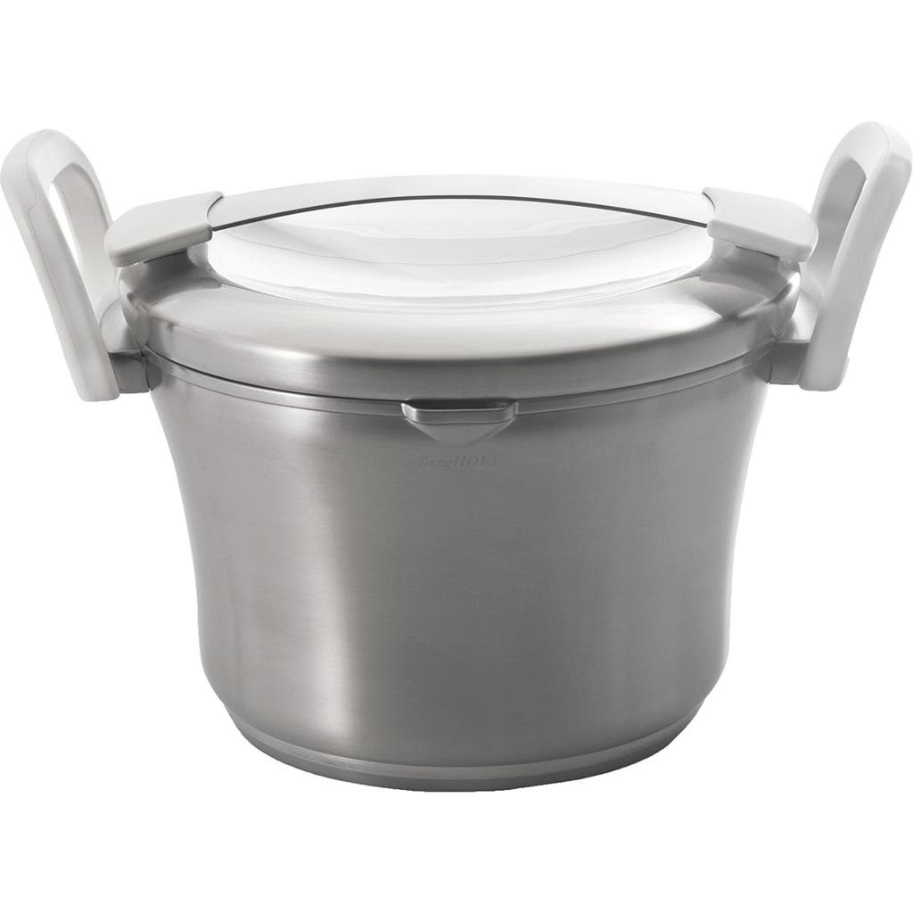 Berghoff 3.1qt. Stainless Steel Covered Casserole Pot In Silver