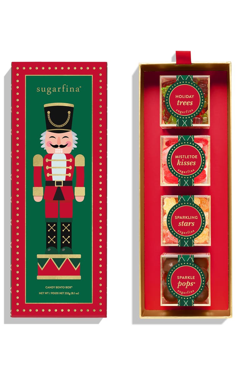 sugarfina Nutcracker 4-Piece Candy Bento Box, Alternate, color,