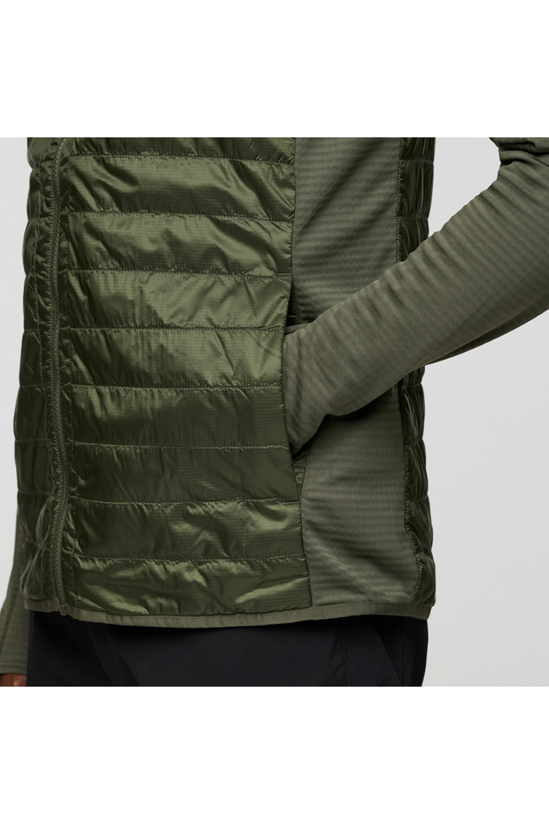 Capa Hybrid Insulated Hooded Jacket - Men's, Alternate, color, Fatigue