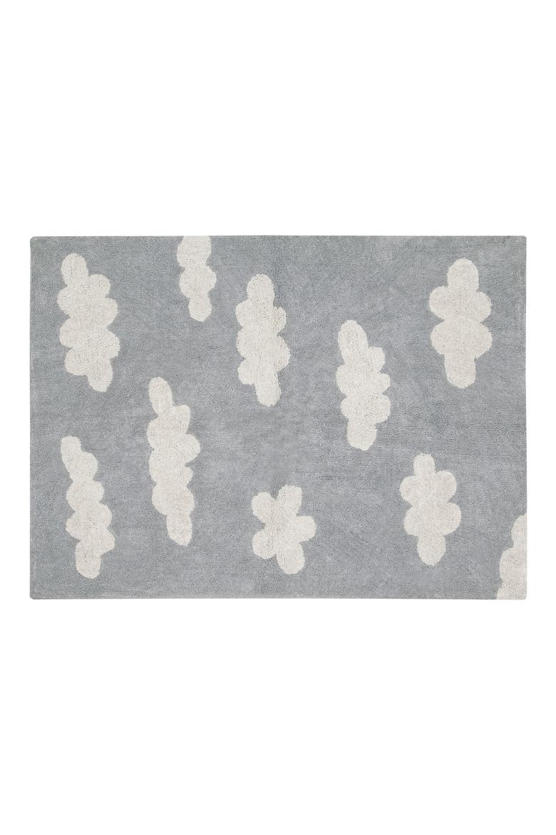 Clouds Rug, Main, color, CLOUDS GREY