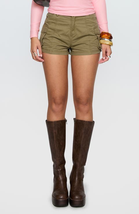 Colonel Cotton Poplin Cargo Shorts