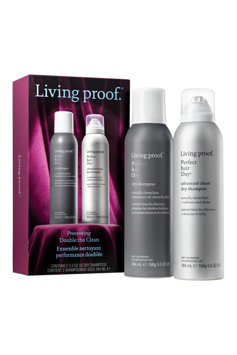 Presenting Double the Clean - Dry Shampoo Kit $63 Value, Main, color, PURPLE