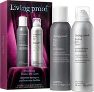 Living proof® Presenting Double the Clean - Dry Shampoo Kit $63 Value