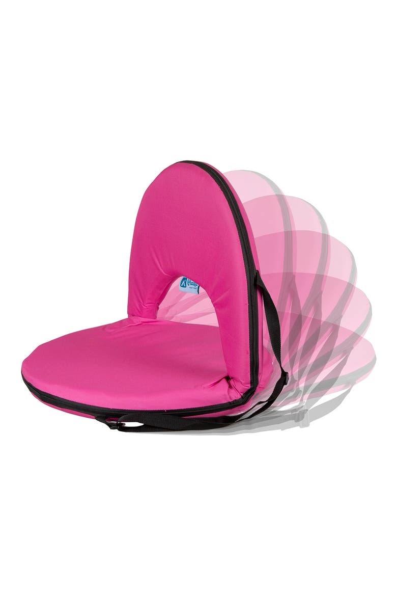 Multi Fold Padded Seat, Alternate, color, FUSHIA