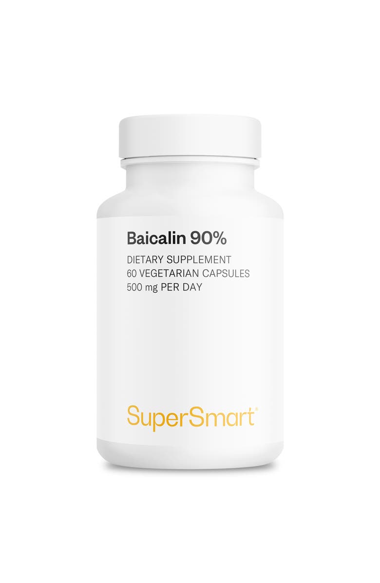 SuperSmart Baicalin 90% - 500mg per Day, Main, color, NO COLOR