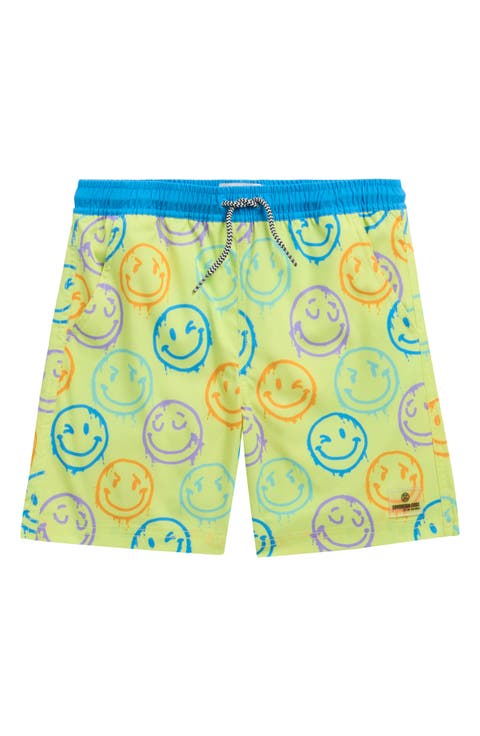 Kids' Bali Smiley Swim Trunks (Big Kid)