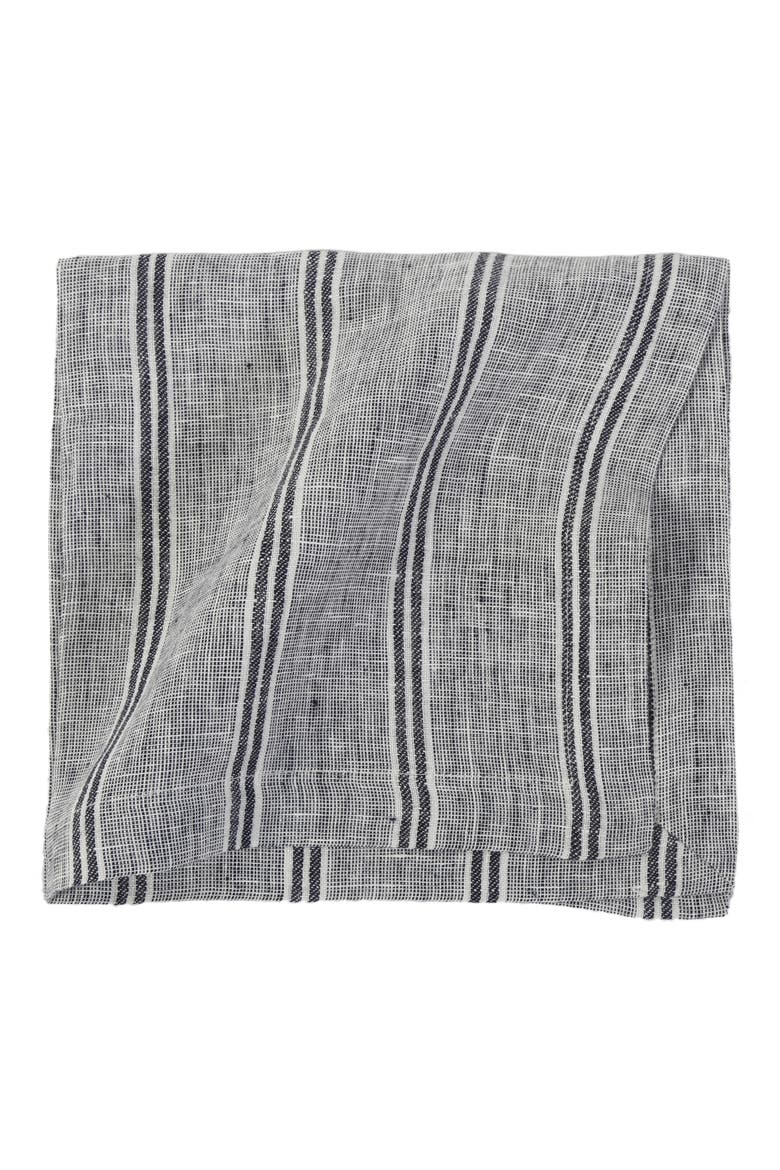 Mendocino Set of 4 Linen Napkins, Main, color, NAVY