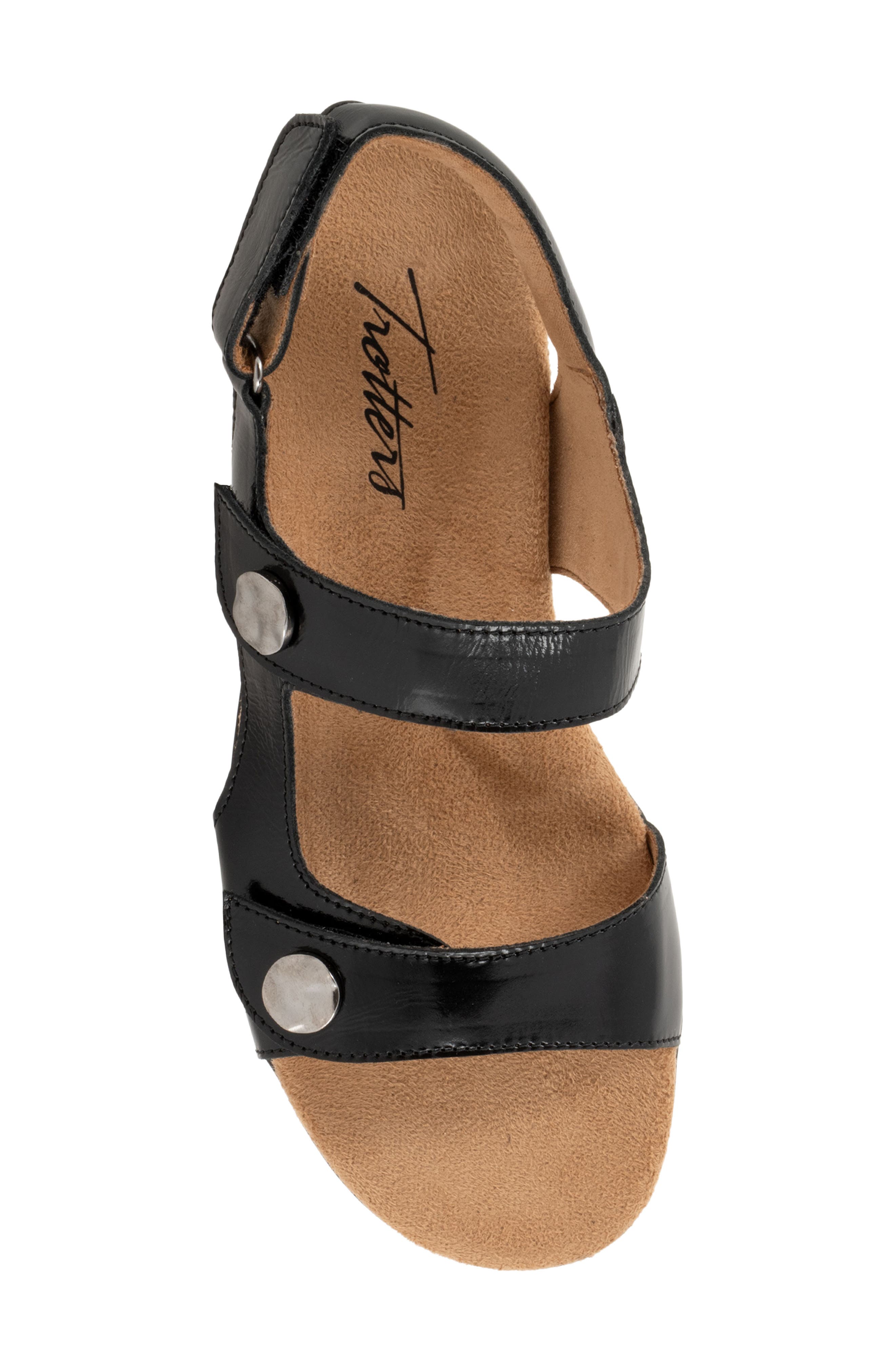 Trotters Romi Sandal, Alternate, color, Black 2
