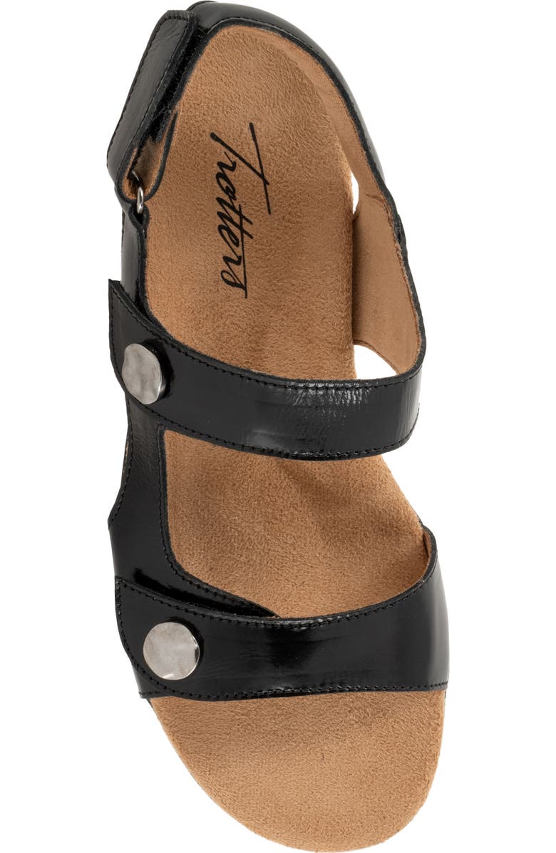 Trotters Romi Sandal, Alternate, color, Black 2