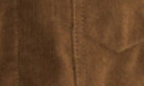 Jachs Faux Shearling Lined Trucker Jacket In Brown
