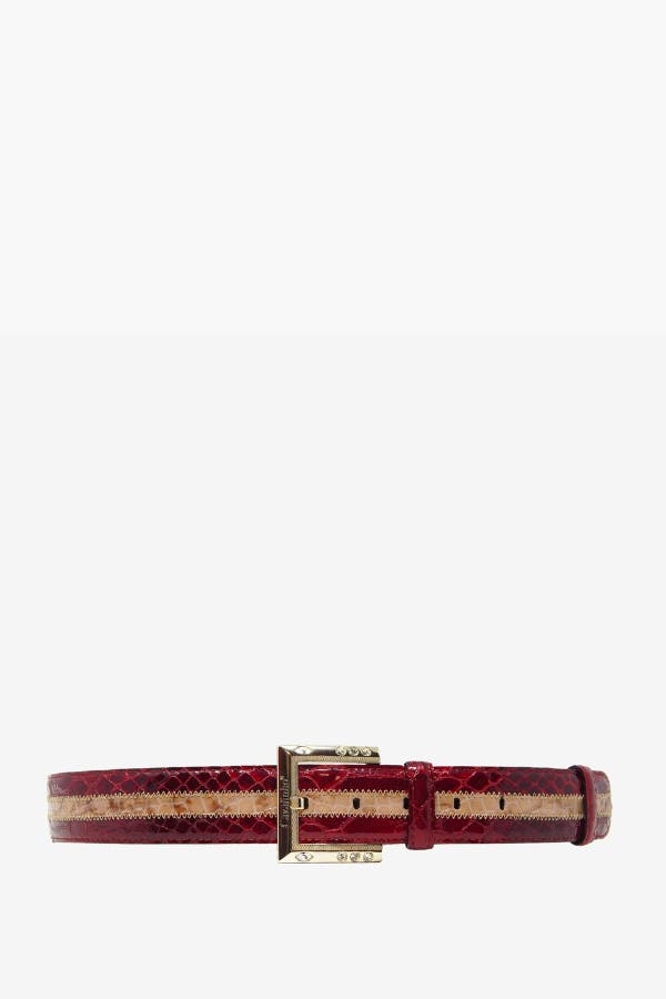 selected Red / Beige