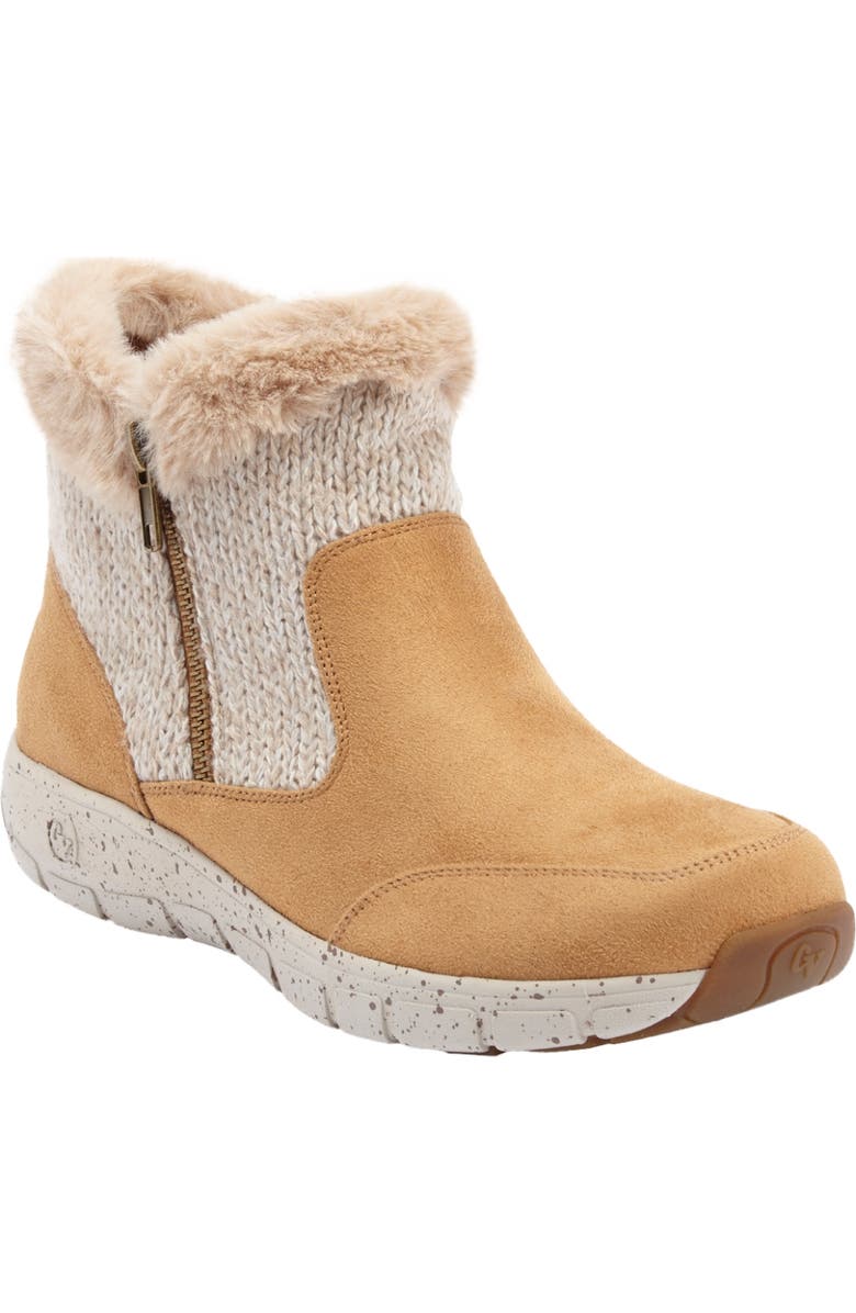 Comfortview The Tavi Weather Bootie, Main, color, Cognac