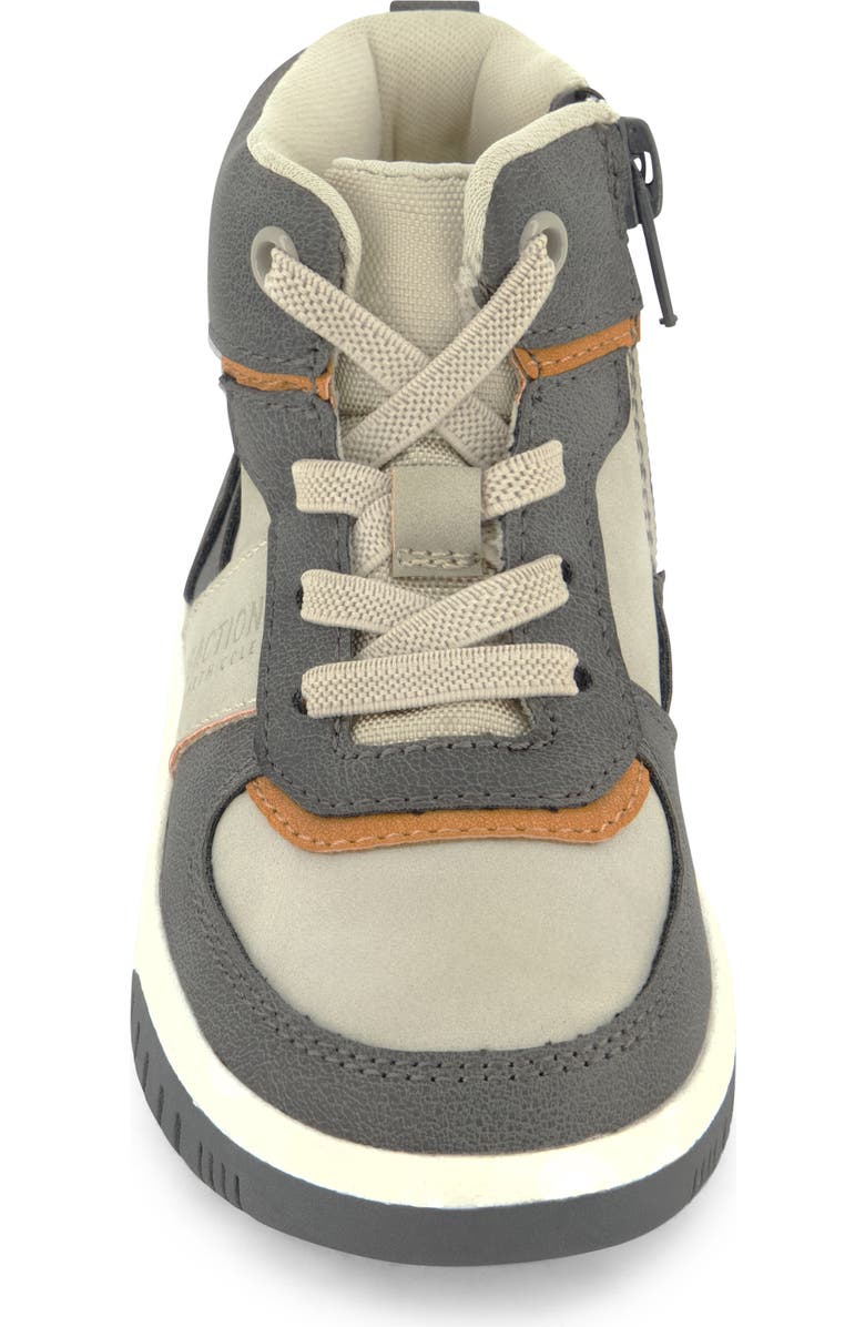 Kenneth Cole Kids' Cyril Amir High Top Sneaker, Alternate, color, Grey