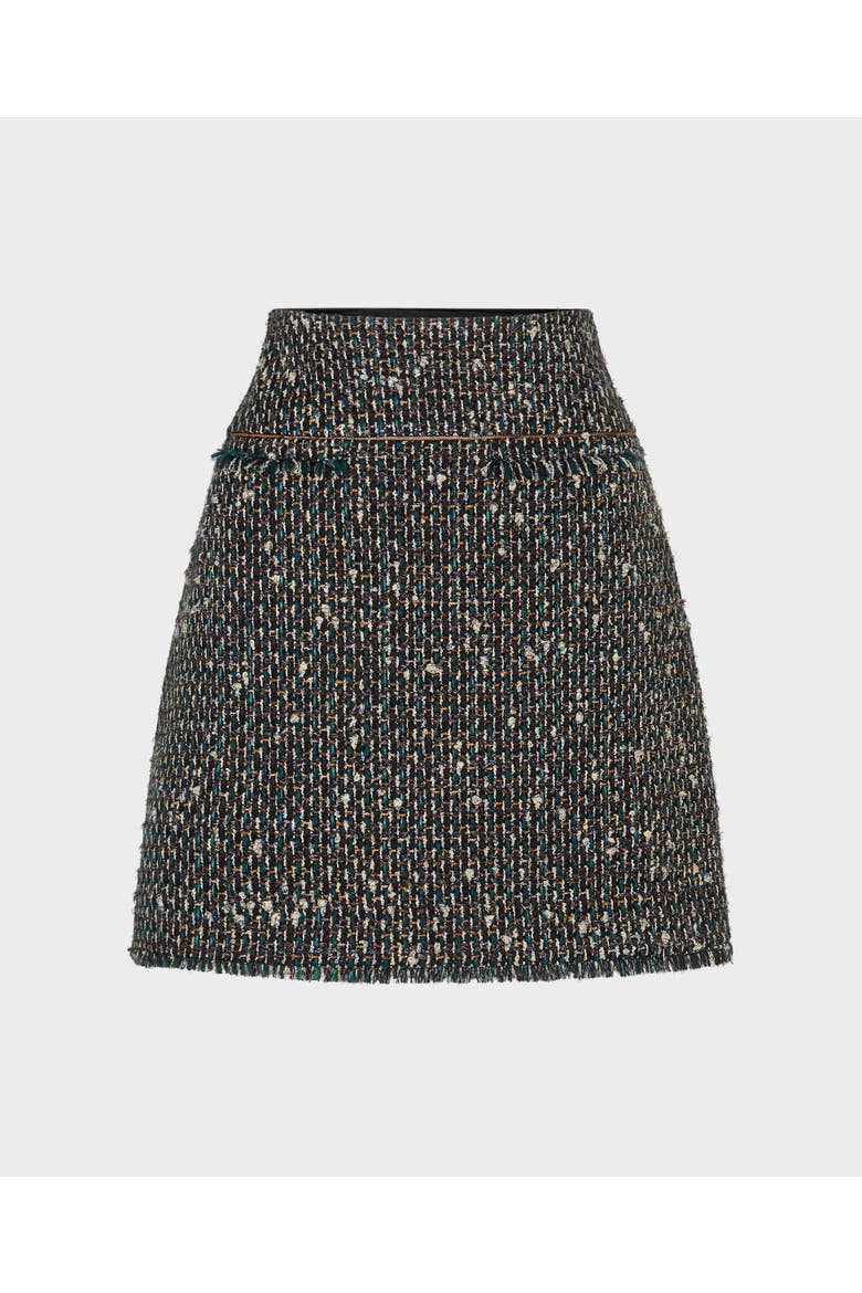 Isabella Boucle Skirt, Main, color, Bronze Glitter