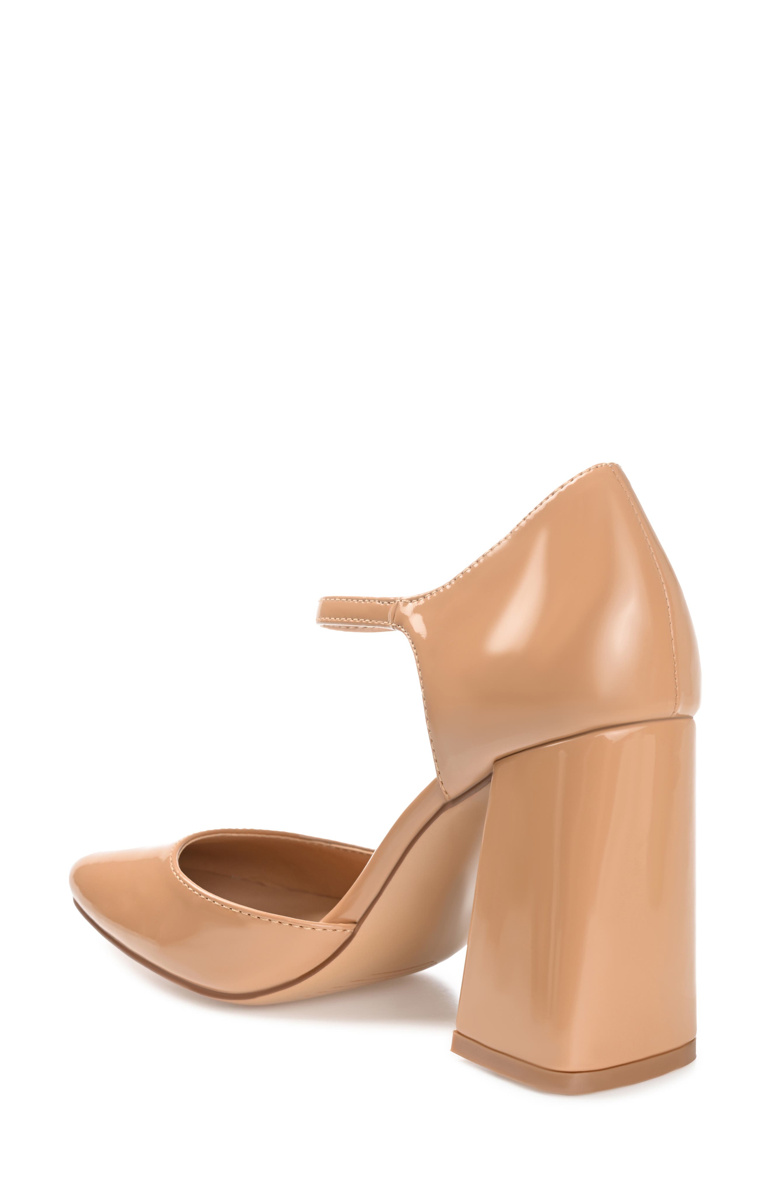 Journee Collection Hesster Mary Jane Pump - Wide Width, Alternate, color, Tan