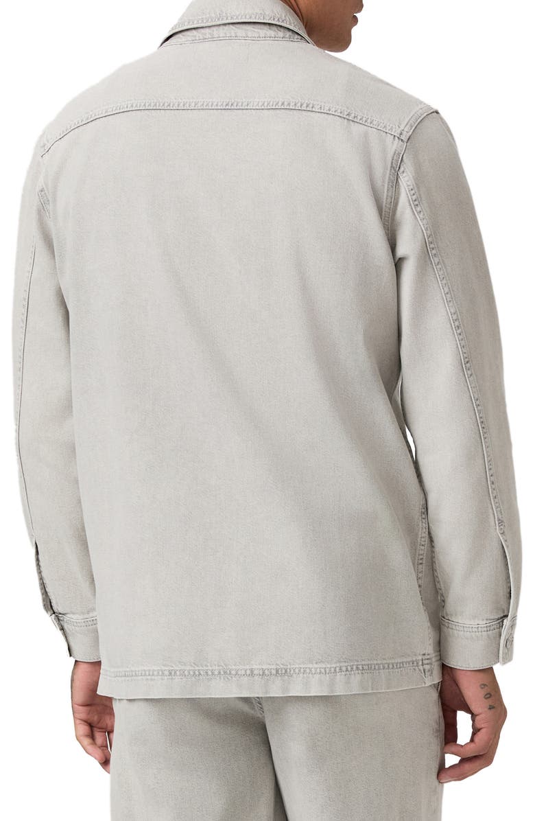 PAIGE Isaiah Cotton Denim Button-Up Shirt Jacket, Alternate, color, Fuentes