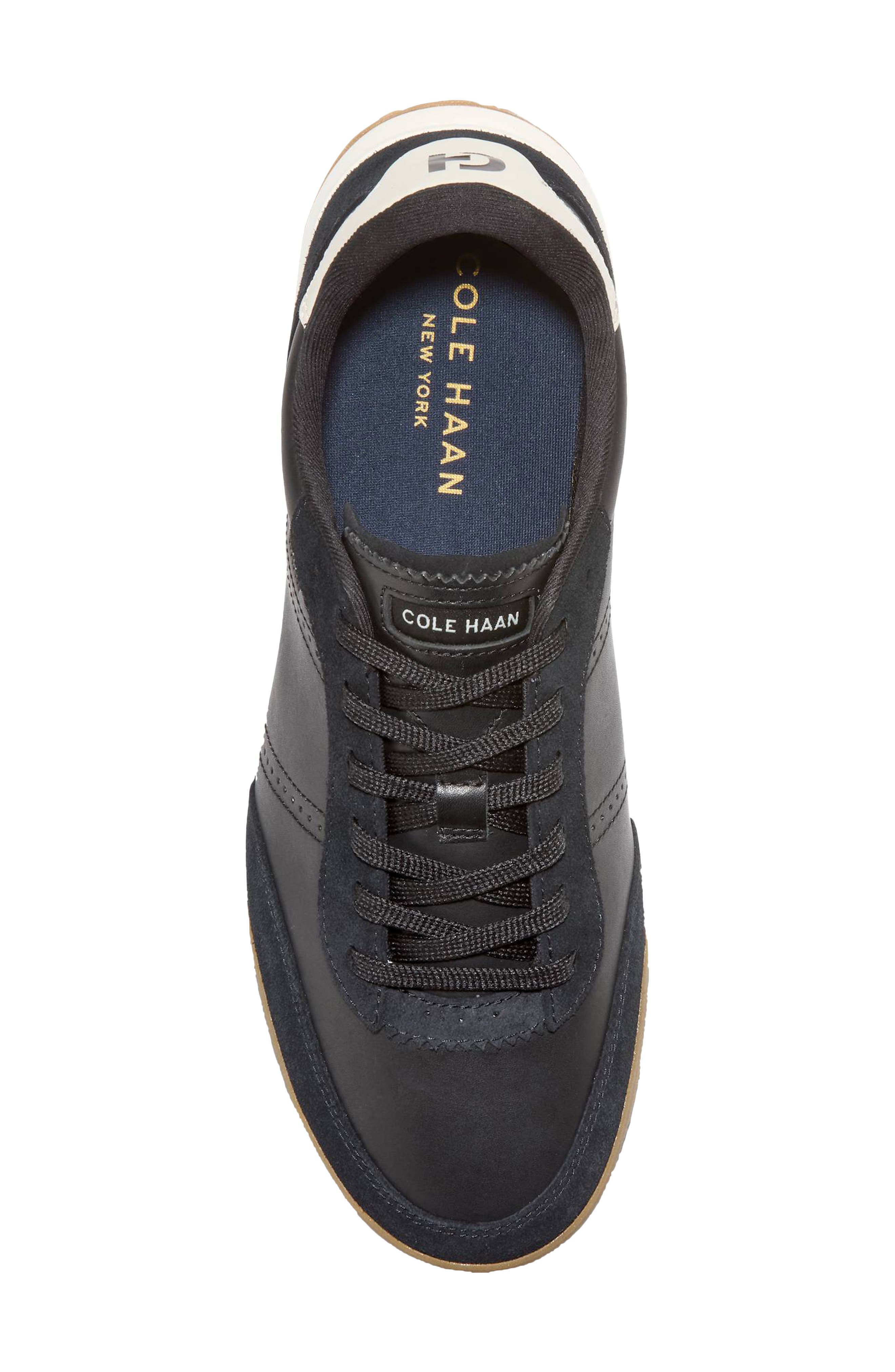 Cole Haan GrandPro Slimline Sneaker, Alternate, color, Black / Ivory / Ivory