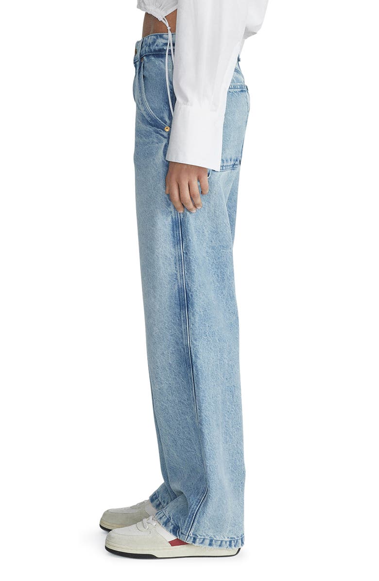 rag & bone Sid Straight Leg Carpenter Jeans, Alternate, color, 