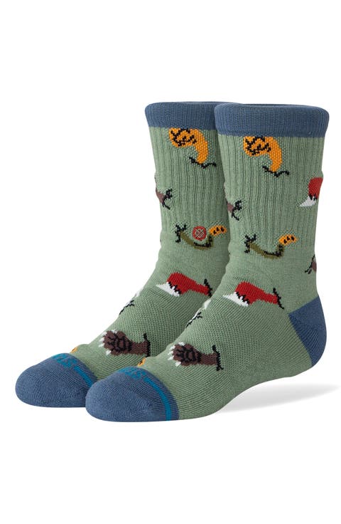 Kids' Nature Brawl Crew Socks (Big Kid)
