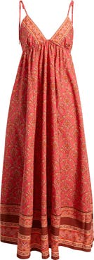 Free People Sorrento Stroll Print Maxi Dress