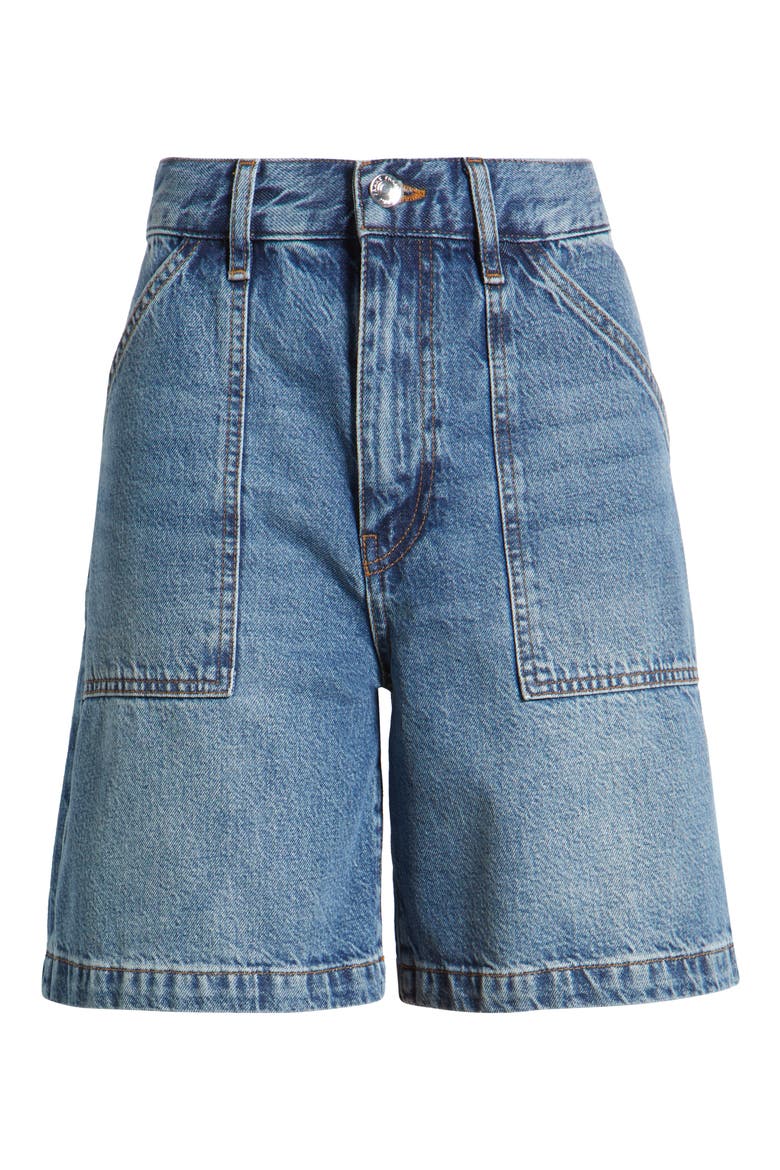 The Utility Denim Shorts, Alternate, color, STRANGER