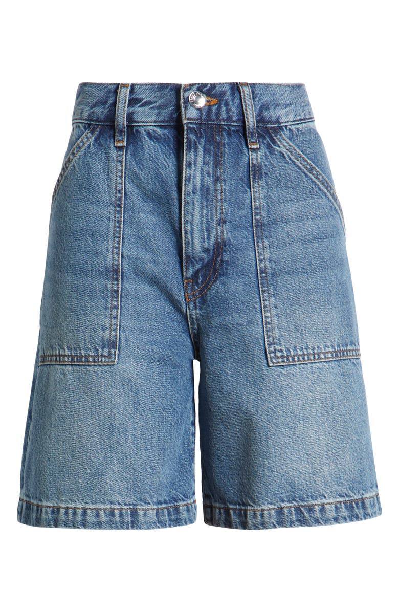 FRAME The Utility Denim Shorts, Alternate, color, Stranger