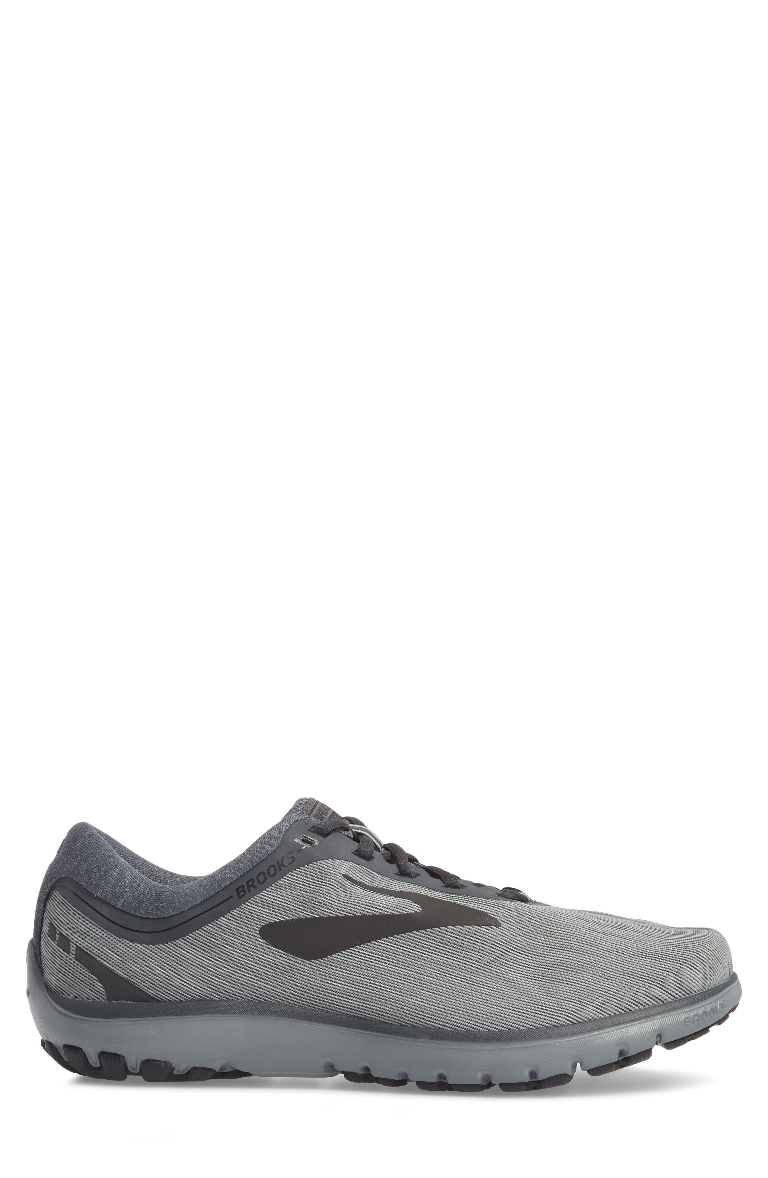 PureFlow 7 Running Shoe, Alternate, color, GREY/ GREY/ BLACK