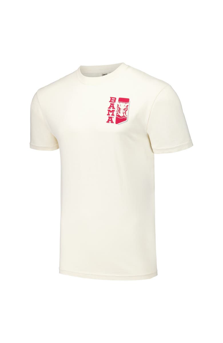 IMAGE ONE Unisex Cream Alabama Crimson Tide Hyper Local Vintage Bama Band T-Shirt, Alternate, color, Cream