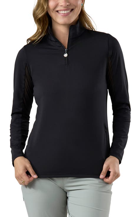 Quarter Zip Vented Sun Shirt