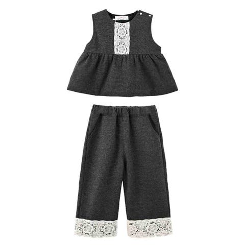 Lace Two-Piece Pants Set (Baby)