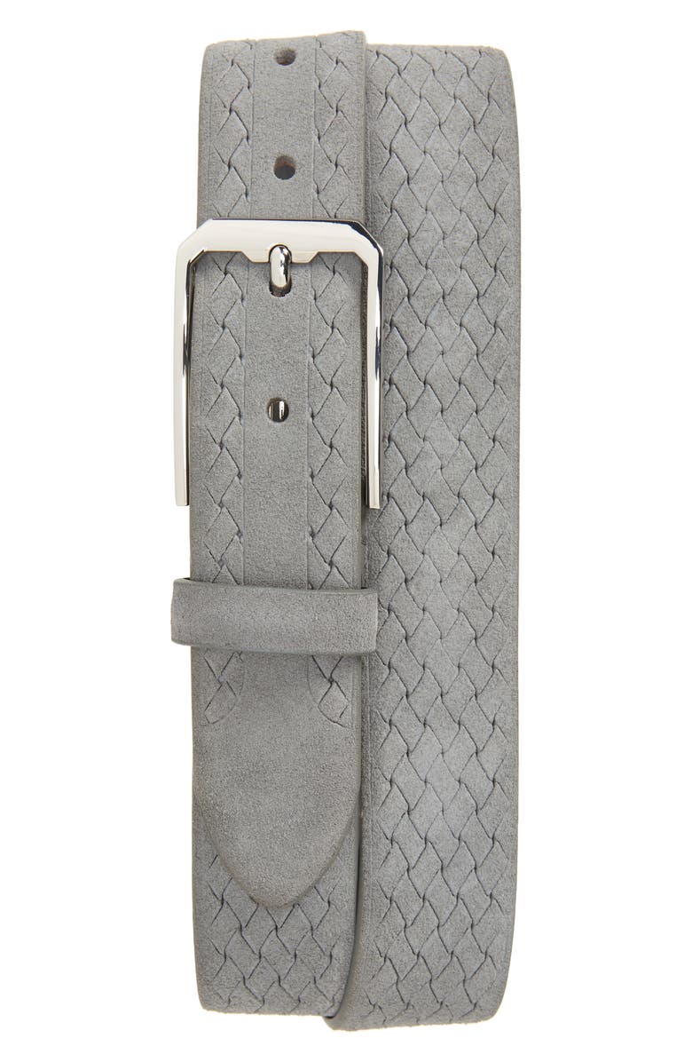 Nordstrom Carter Braided Suede Belt, Main, color,
