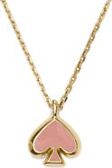 Kate Spade New York mini spade pendant necklace