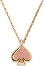 Kate Spade New York mini spade pendant necklace