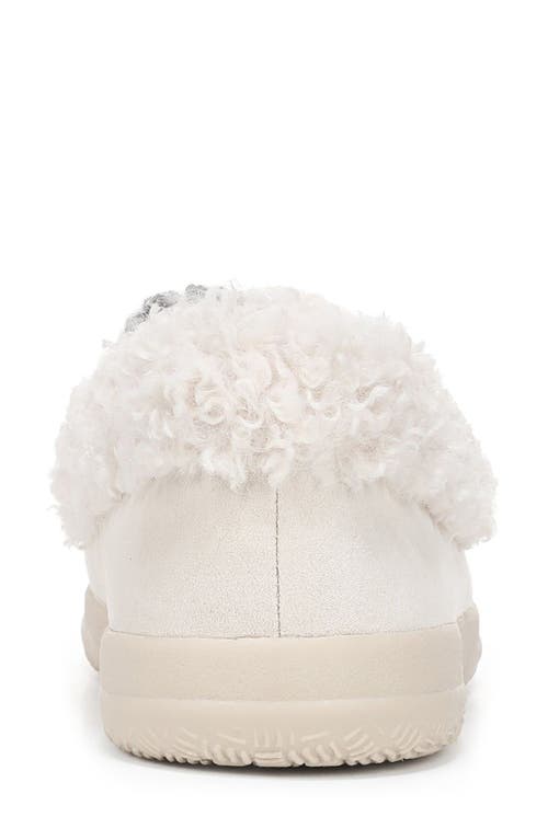 Vionic Claribel Faux Shearling Lined Slipper In White
